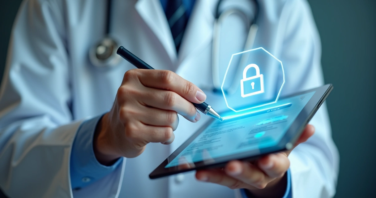 Assinatura digital sendo aplicada em prontuário clínico digital 